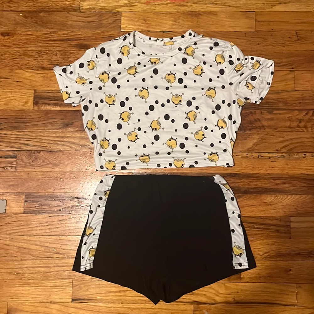 SHEINxNickelodeon 2 piece